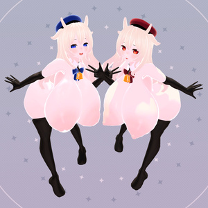 【R-18】【商用利用・改変OK】VRoid改変VRMモデルミルクちゃん（仮） 缩略图 5