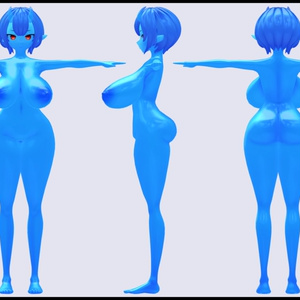 【R-18】【商用利用・改変OK】ツノスライムさんVRMモデル 缩略图 3
