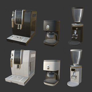 【3Dモデル】カフェと厨房アセット(28点) 缩略图 2
