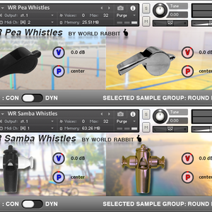WR WHISTLES