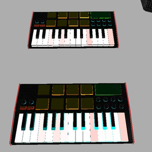 【VRMアバター/VRM用アイテム/FBX同梱】DJ機材セット 缩略图 4