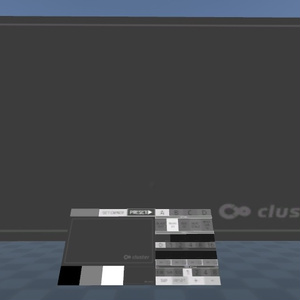 cluster用ワールドVJシステム