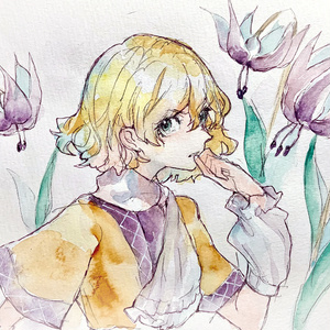 【東方地霊殿】水橋パルスィ 水彩イラスト