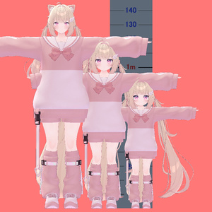 シフォン 大人 ちび プリセット /  Chiffon big adult and chibi preset 缩略图 3