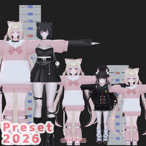 シフォン 大人 ちび プリセット /  Chiffon big adult and chibi preset 缩略图 10