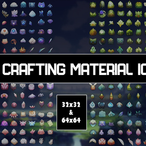 1000 クラフト材料 || 1000 RPG Crafting Materials 