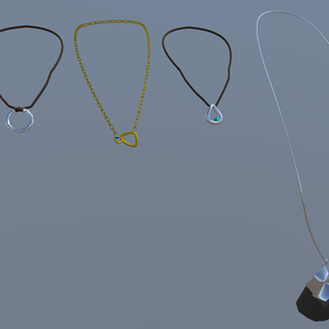 NecklaceSet/ネックレスセット4種