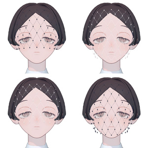 M@ROON/Grus French Net Veil 缩略图 2