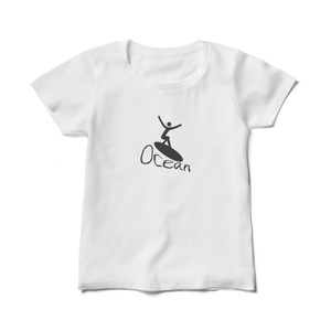 オーシャン レディースTシャツ