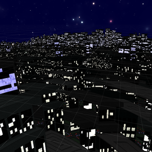 （無料）Night City Skybox Shader