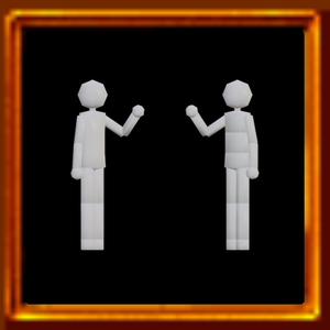 N64 Styled Stick Figure Base N64 スタイル・スティック・フィギュア・ベース