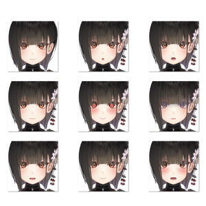 アクリルブロック「INORI - Flow」（4種） - redjuicegraphics