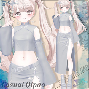 【19アバター対応】Casual Qipao 缩略图 5