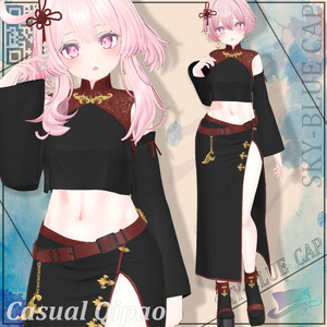 【19アバター対応】Casual Qipao 缩略图 17