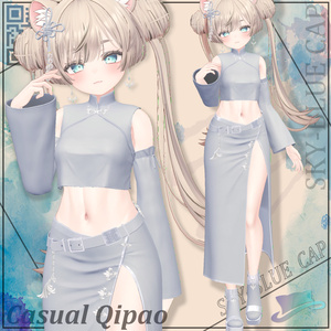 【19アバター対応】Casual Qipao 缩略图 10