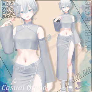 【19アバター対応】Casual Qipao 缩略图 12