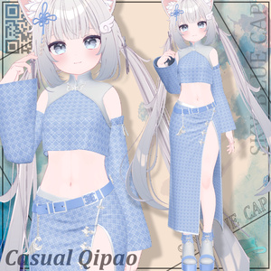 【19アバター対応】Casual Qipao 缩略图 16