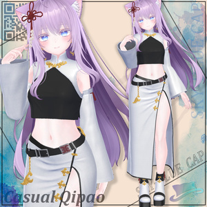 【19アバター対応】Casual Qipao 缩略图 11