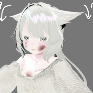 ♡多種アバター対応の耳しっぽ動きアニメーション♡