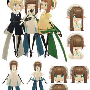 【PC、Quest両対応】オリジナル3Dモデル ｢てっさくちゃん｣ 缩略图 4