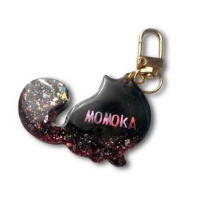 [Cat] Cat's Name Keychain [Custom Made]
