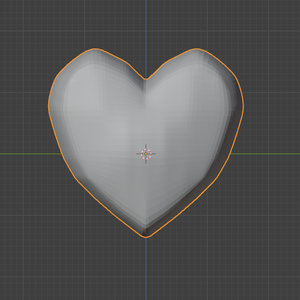 Blender素材ハート