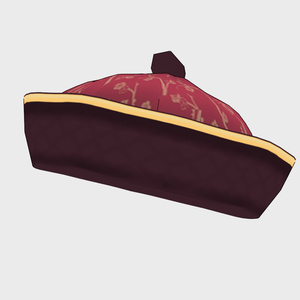 [For VRoid Official Ver.] Jiangshi Hat _ Custom Item