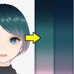 [VRoid] Hair Texture Files (extensions: psd, png, vroid)