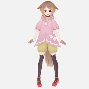 【VRoid、VRM】櫻歌ミコ　二次創作3Dモデル
