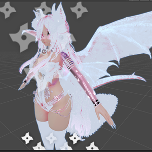 vrchat Winter Dragon
