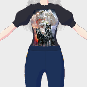 Vroid Wolf top