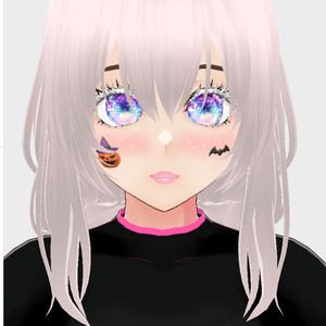 vroid crystal blue eyes