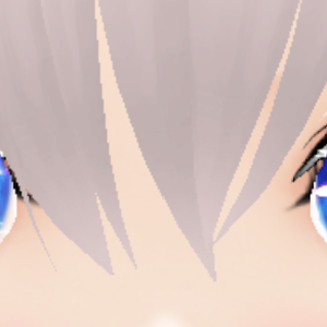 vroid blue flower eyes