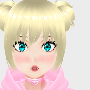vroid green eyes