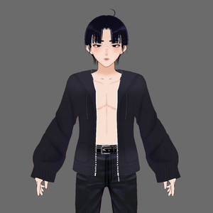 [VROID] Black Sweater