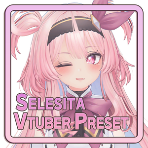 Selestia Vtuber Preset ( Facial / EyeJiggle / Collider )