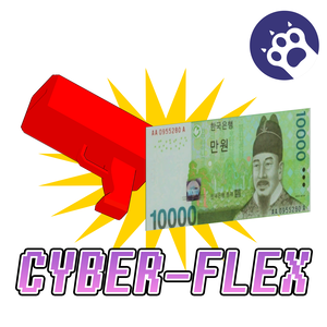 [Warudo] Korean Bill / MoneyGun Prop