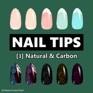 【無料】Nail tips [3] (10 colors) Skin texture for VRoid