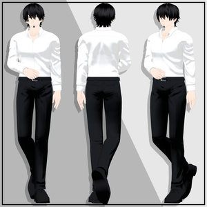 【VRChat想定アバター】直治 -Remake- ver.1.42 缩略图 2