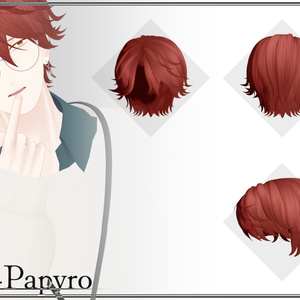 【VRChat向け】アンダルアバターヘアー 3 缩略图 7