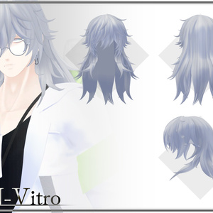 【VRChat向け】アンダルアバターヘアー 3 缩略图 3