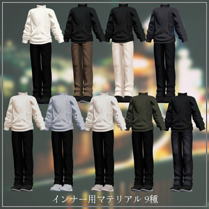 【VRChat向け】HoodedCoat Set　Ver.1.0 缩略图 5