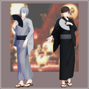 【VRChat向け】Andall's Yukata 缩略图 5