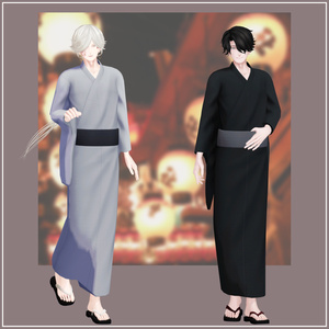 【VRChat向け】Andall's Yukata 缩略图 6