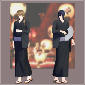 【VRChat向け】Andall's Yukata 缩略图 8