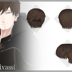【VRChat向け】アンダルアバターヘアー 4 缩略图 7