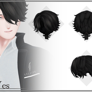 【VRChat向け】アンダルアバターヘアー 4 缩略图 8
