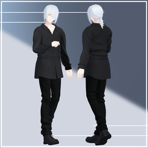 【VRChat想定アバター】[　　　](Unknown)　Ver.1.20 缩略图 3