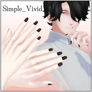 【VRChat向け】Andall_Nail_Tips　Ver1.0【無料】 缩略图 7