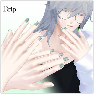 【VRChat向け】Andall_Nail_Tips　Ver1.0【無料】 缩略图 4